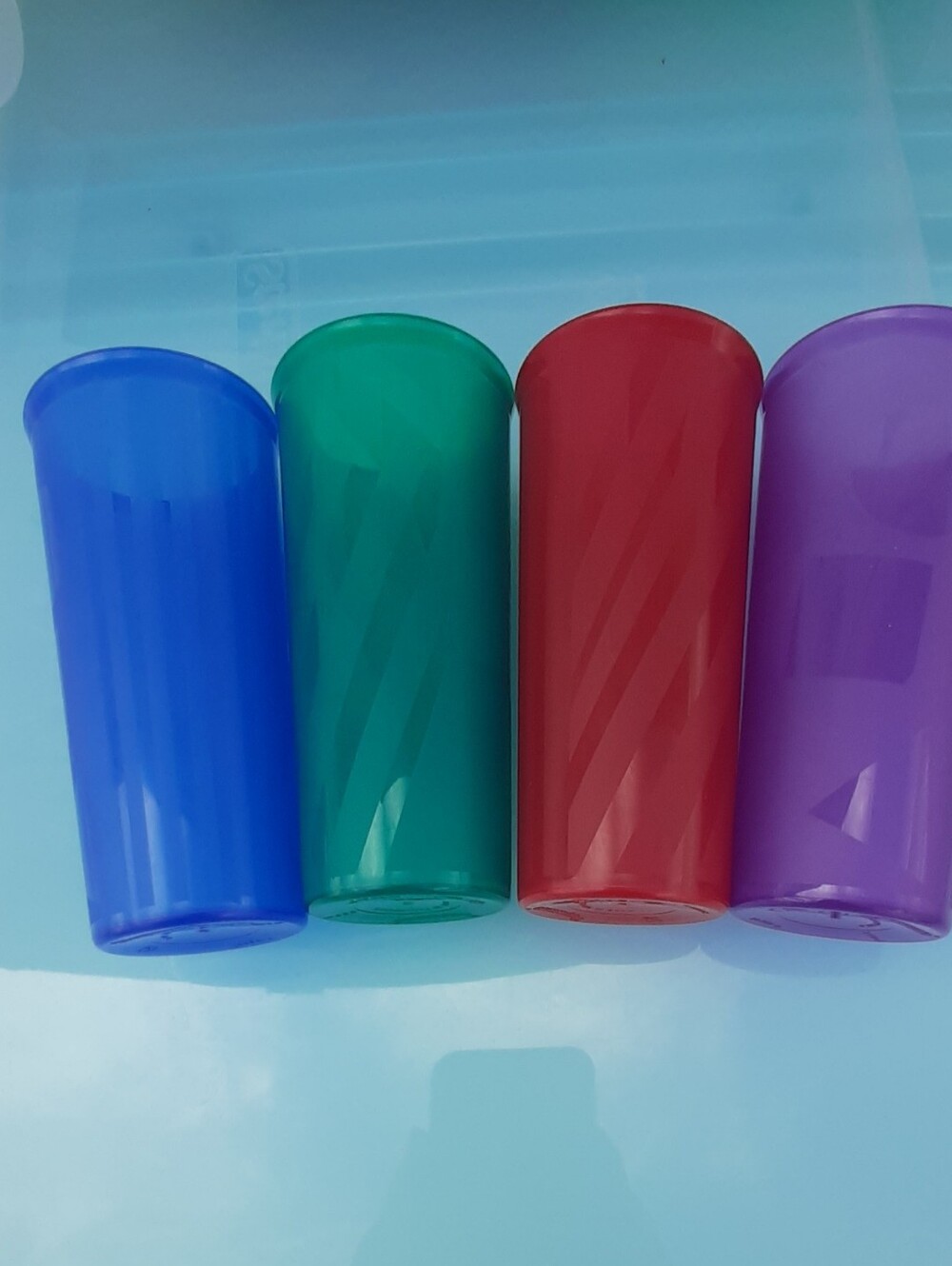 Tupperware Jazzy Tumbler Small Set/4